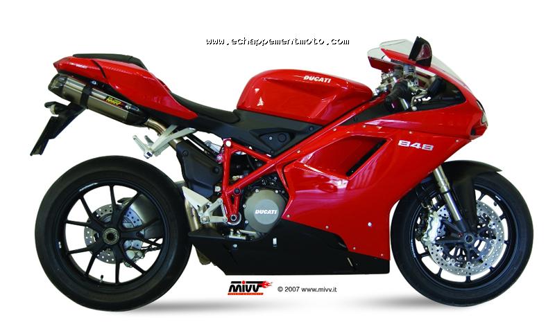 echappement moto DUCATI 848 MIVV SUONO